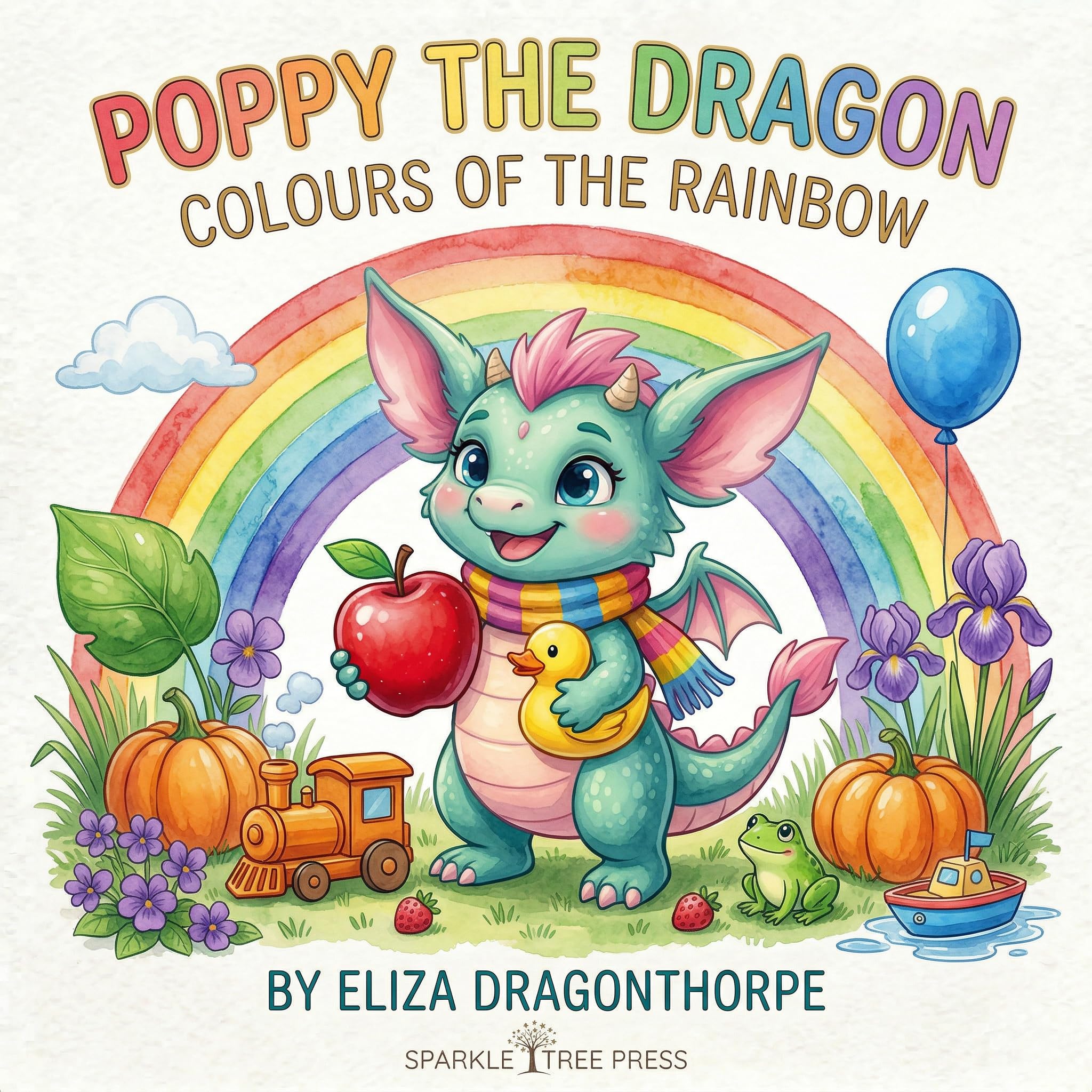 Poppy the Dragon: Colours of the Rainbow book cover