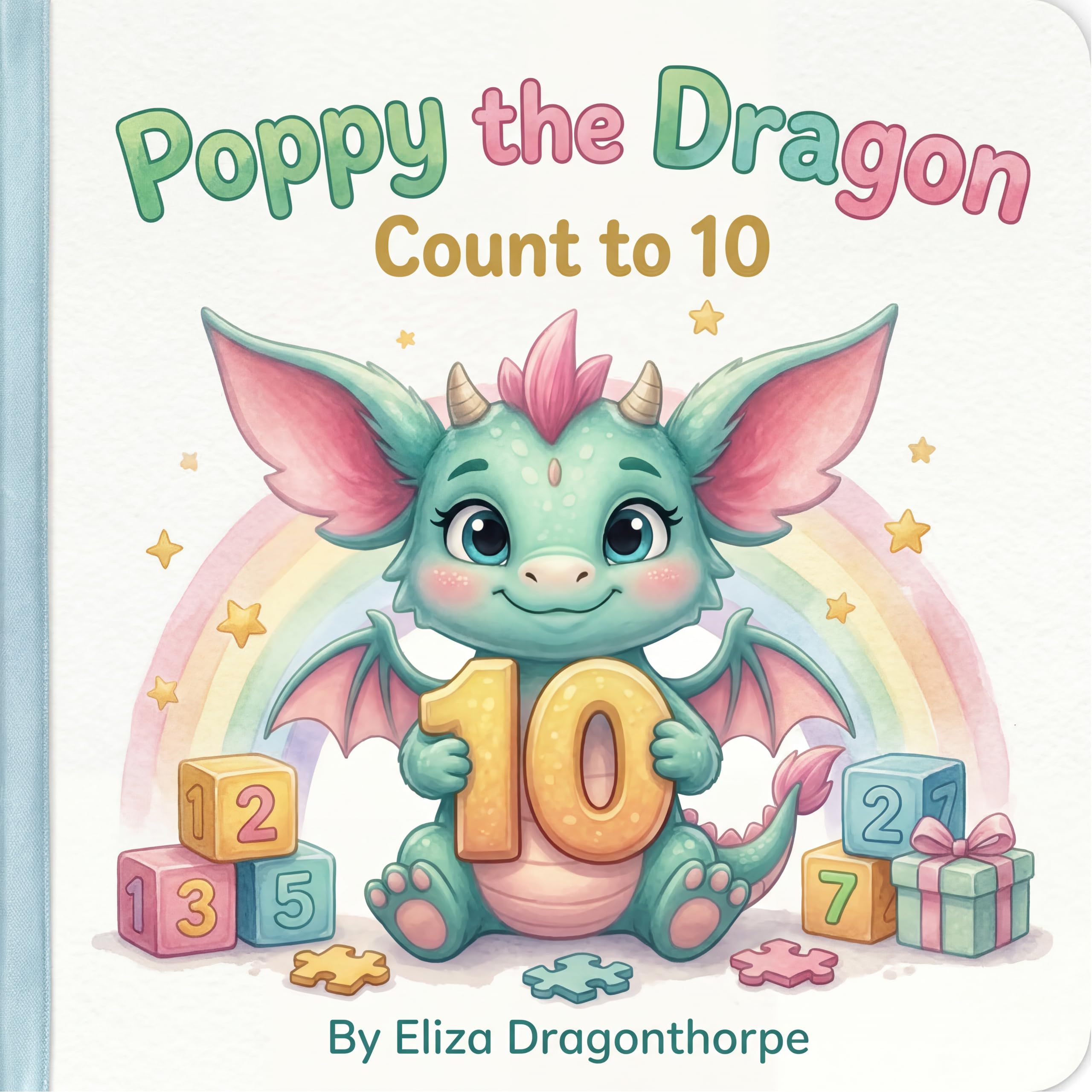 Poppy the Dragon: Count to 10 book cover